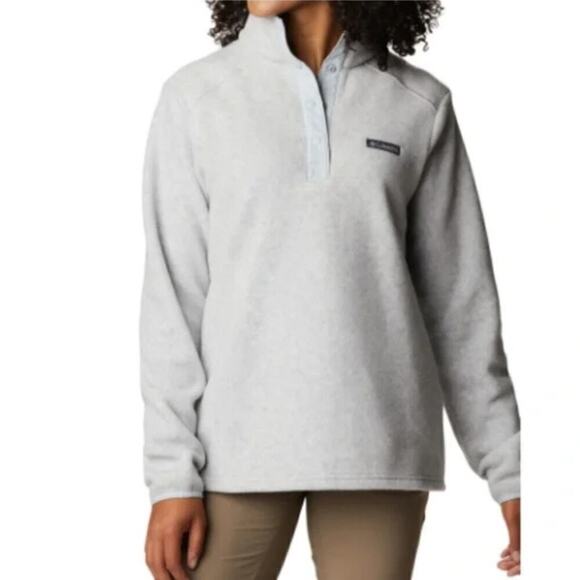 Columbia Mount Cannon Half-Snap Fleece Pullover‎ Sweatshirt Gorpcore Size XXL - Picture 1 of 7